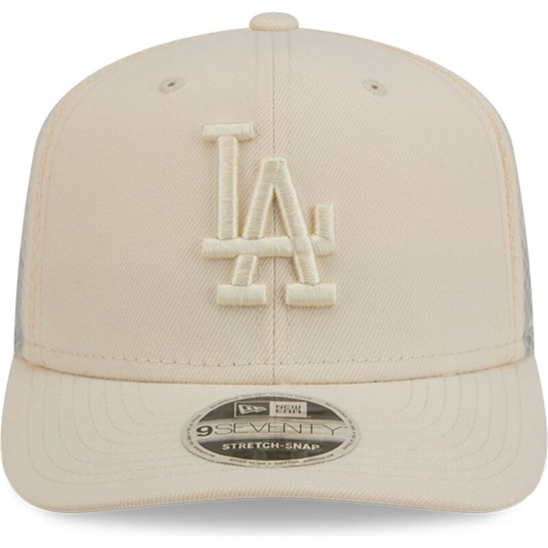 cappellino-trucker-beige-9seventy-stretch-snap-color-pack-dei-los-angeles-dodgers-mlb-di-new-era