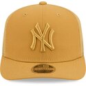 cappellino-trucker-marrone-chiaro-9seventy-stretch-snap-color-pack-dei-new-york-yankees-mlb-di-new-era