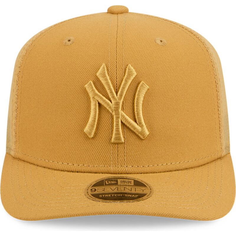 cappellino-trucker-marrone-chiaro-9seventy-stretch-snap-color-pack-dei-new-york-yankees-mlb-di-new-era