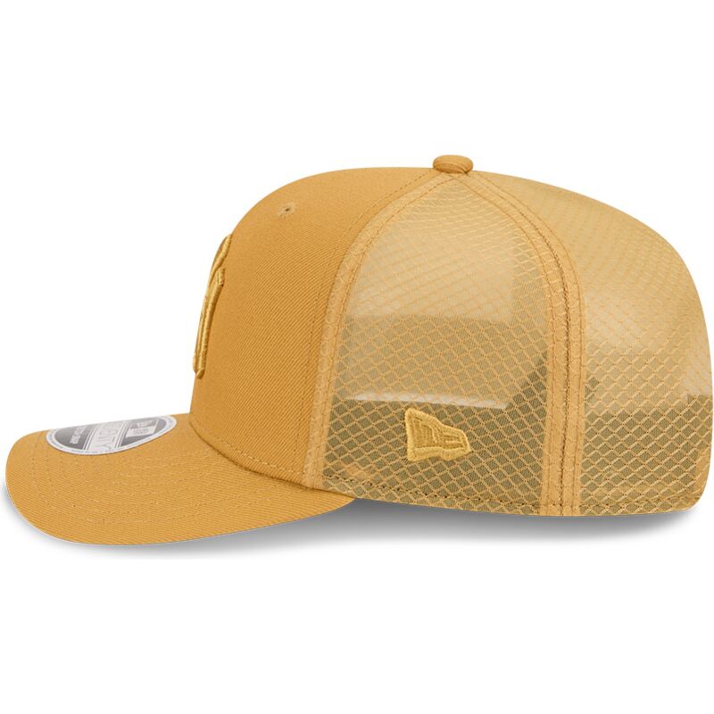 cappellino-trucker-marrone-chiaro-9seventy-stretch-snap-color-pack-dei-new-york-yankees-mlb-di-new-era