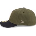cappellino-curvo-verde-regolabile-59fifty-pre-curved-american-herringbone-dei-new-york-yankees-mlb-di-new-era