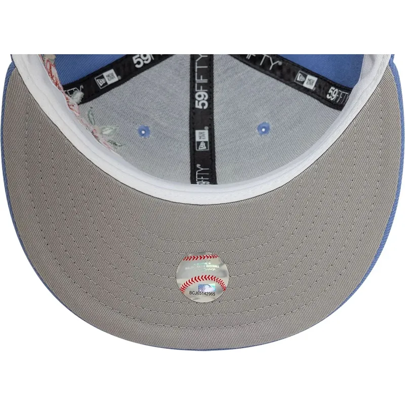 gorra-plana-azul-ajustada-59fifty-floral-de-los-angeles-dodgers-mlb-de-new-era