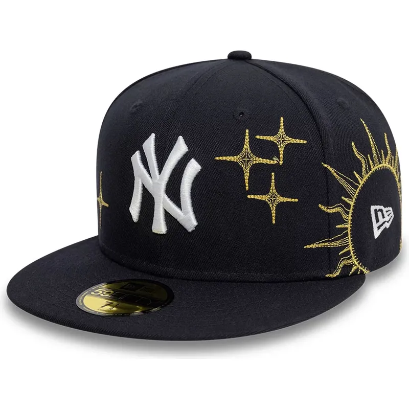 cappello-piatto-blu-marino-regolabile-59fifty-zodiac-dei-new-york-yankees-mlb-di-new-era cappello-piatto-blu-marino-regolabile-59fifty-zodiac-dei-new-york-yankees-mlb-di-new-era