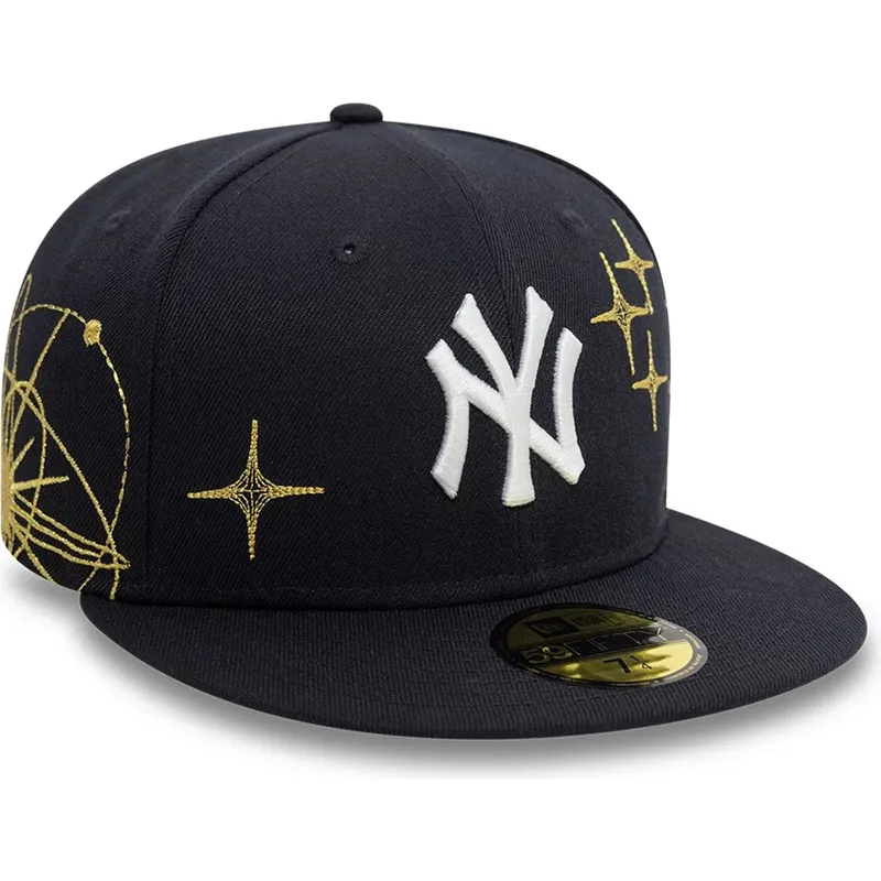 cappello-piatto-blu-marino-regolabile-59fifty-zodiac-dei-new-york-yankees-mlb-di-new-era cappello-piatto-blu-marino-regolabile-59fifty-zodiac-dei-new-york-yankees-mlb-di-new-era
