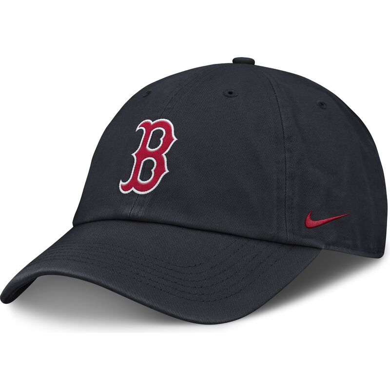 cappellino-curvo-blu-navy-regolabile-per-bambino-club-unstructured-organic-cotton-dei-boston-red-sox-mlb-di-nike cappellino-curvo-blu-navy-regolabile-per-bambino-club-unstructured-organic-cotton-dei-boston-red-sox-mlb-di-nike