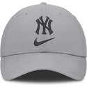 cappellino-curvo-grigio-regolabile-primetime-club-structured-uv-poly-ripstop-dei-new-york-yankees-mlb-di-nike