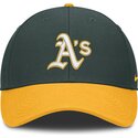 cappellino-curvo-verde-regolabile-dri-fit-club-structured-degli-oakland-athletics-mlb-di-nike