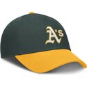 cappellino-curvo-verde-regolabile-dri-fit-club-structured-degli-oakland-athletics-mlb-di-nike