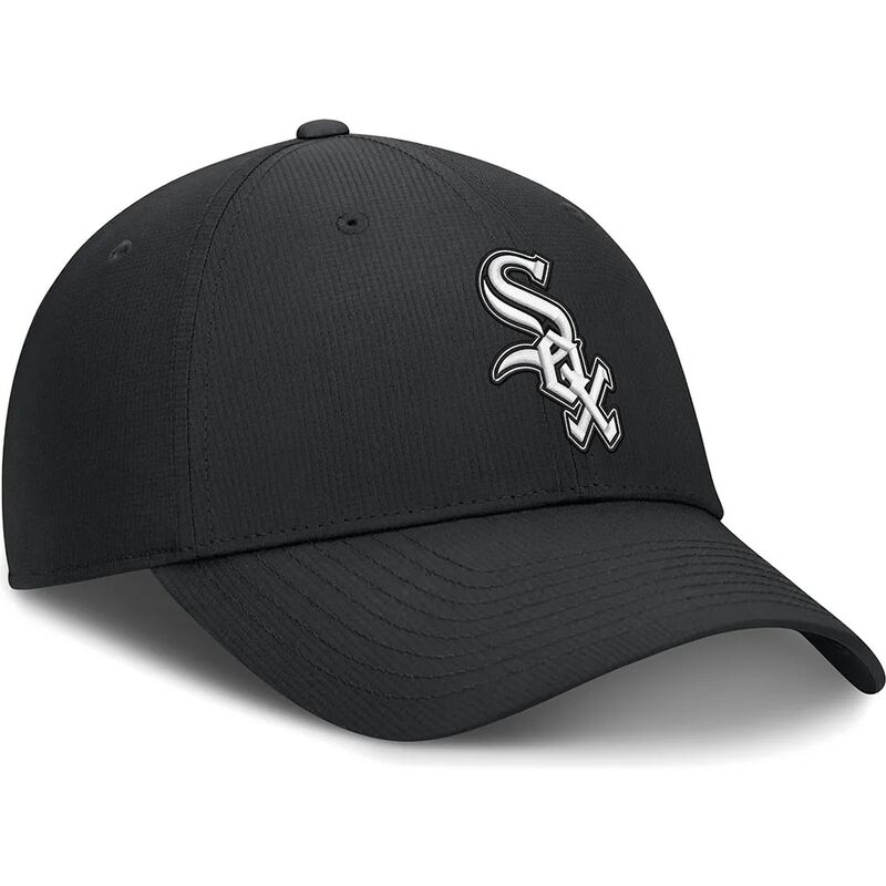 cappellino-curvo-nero-regolabile-club-structured-uv-poly-ripstop-dei-chicago-white-sox-mlb-di-nike