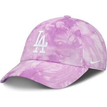 Cappellino curvo viola regolabile Mothers Day Club Unstructured Organic Cotton dei Los Angeles Dodgers MLB di Nike