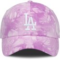 cappellino-curvo-viola-regolabile-mothers-day-club-unstructured-organic-cotton-dei-los-angeles-dodgers-mlb-di-nike