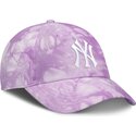 cappellino-curvo-viola-regolabile-mothers-day-club-unstructured-organic-cotton-dei-new-york-yankees-mlb-di-nike