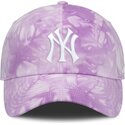 cappellino-curvo-viola-regolabile-mothers-day-club-unstructured-organic-cotton-dei-new-york-yankees-mlb-di-nike