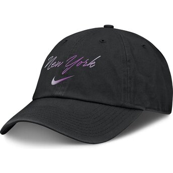 Cappellino curvo nero regolabile Mothers Day Club Unstructured Organic Cotton dei New York Yankees MLB di Nike
