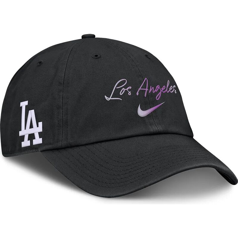 cappellino-curvo-nero-regolabile-mothers-day-club-unstructured-organic-cotton-dei-los-angeles-dodgers-mlb-di-nike