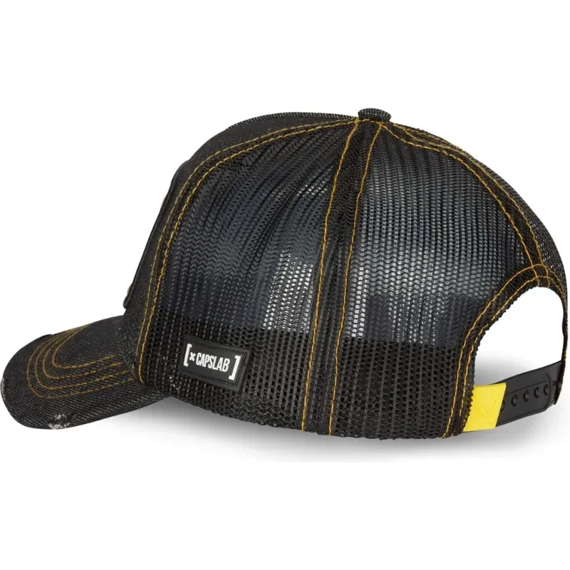 cappellino-trucker-nero-con-placca-gotham-city-batman-dc6-batp1-dc-comics-di-capslab