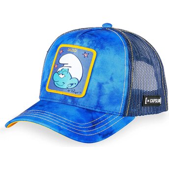 Cappellino trucker blu Dazed SMU CHAM I Puffi di Capslab