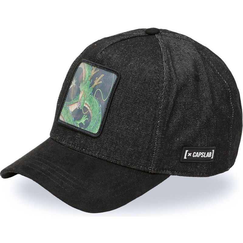 cappellino-curvo-nero-snapback-shenron-dbs7-she-dragon-ball-di-capslab cappellino-curvo-nero-snapback-shenron-dbs7-she-dragon-ball-di-capslab