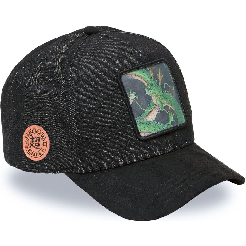 cappellino-curvo-nero-snapback-shenron-dbs7-she-dragon-ball-di-capslab cappellino-curvo-nero-snapback-shenron-dbs7-she-dragon-ball-di-capslab