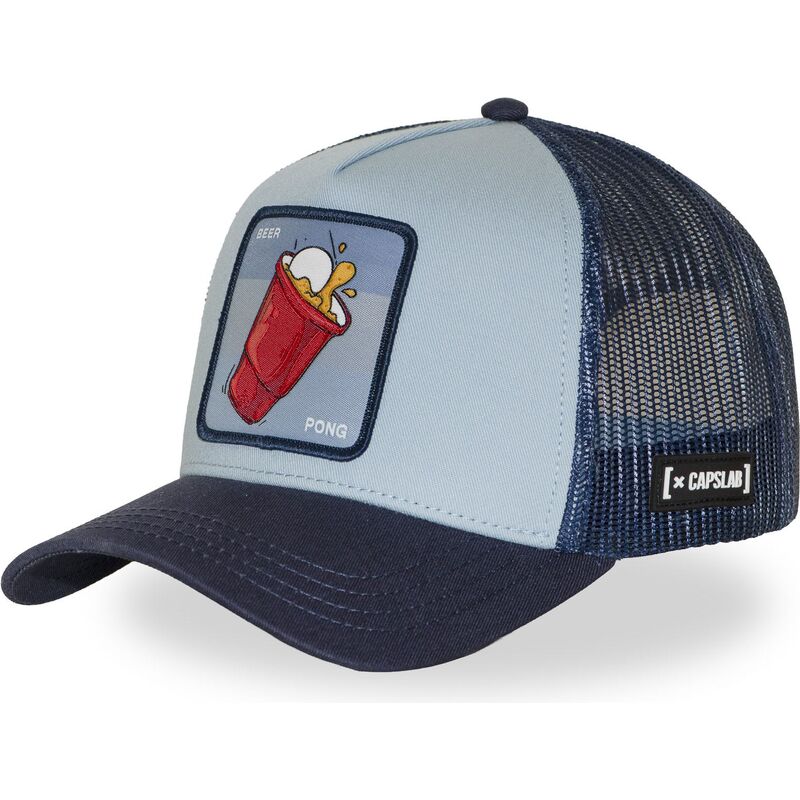 cappellino-trucker-blu-beer-pong-drk03-beeb-cocktails-di-capslab cappellino-trucker-blu-beer-pong-drk03-beeb-cocktails-di-capslab