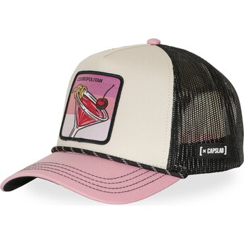 Cappellino trucker multicolore Cosmopolitan DRK03 COSB Cocktails di Capslab