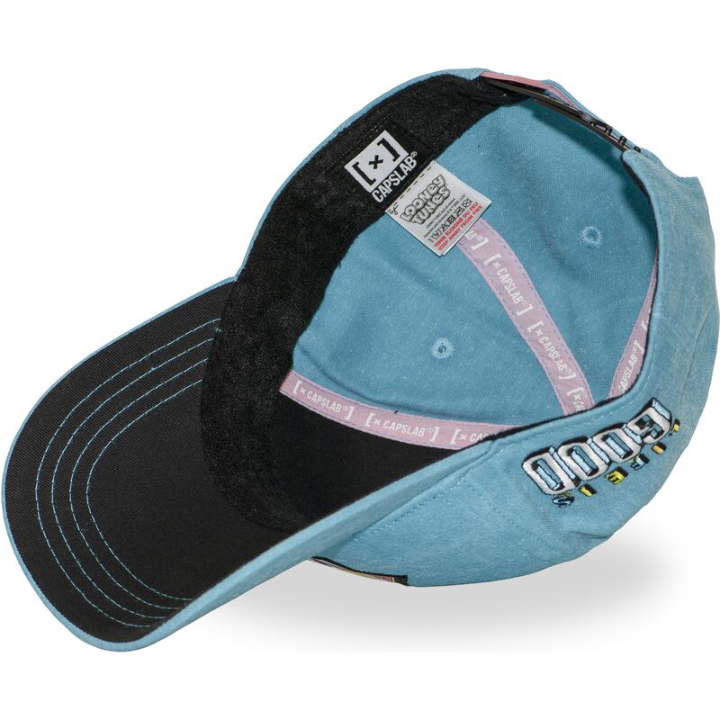 cappellino-curvo-blu-snapback-titti-loo13-pcblifb-looney-tunes-di-capslab
