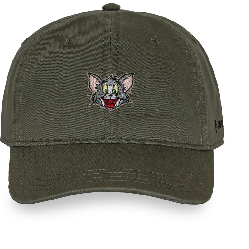 cappellino-curvo-verde-regolabile-tom-taj8-catb-looney-tunes-di-capslab