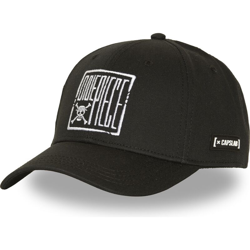 cappellino-curvo-nero-snapback-op7-embb-one-piece-di-capslab