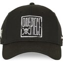 cappellino-curvo-nero-snapback-op7-embb-one-piece-di-capslab
