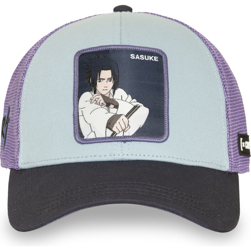 cappellino-trucker-blu-e-viola-multicolore-sasuke-uchiha-ns6-sasb-naruto-di-capslab cappellino-trucker-blu-e-viola-multicolore-sasuke-uchiha-ns6-sasb-naruto-di-capslab