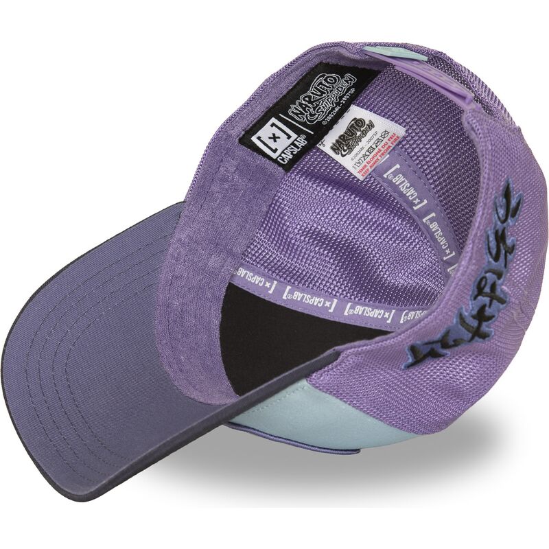 cappellino-trucker-blu-e-viola-multicolore-sasuke-uchiha-ns6-sasb-naruto-di-capslab cappellino-trucker-blu-e-viola-multicolore-sasuke-uchiha-ns6-sasb-naruto-di-capslab