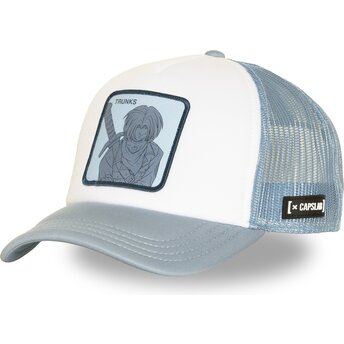 Cappellino trucker blu e bianco Trunks DBS8 TRUB Dragon Ball di Capslab