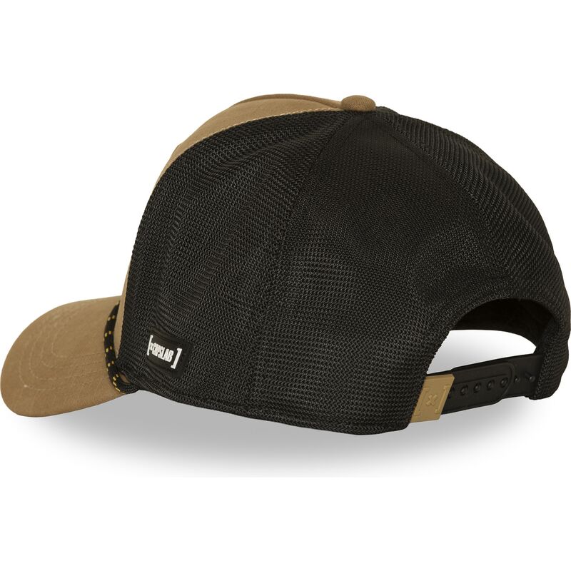 cappellino-trucker-marrone-leone-guardian-bea3-liob-beasts-di-capslab
