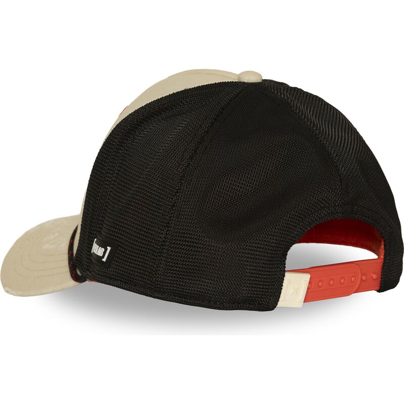 cappellino-trucker-beige-e-nero-lupo-wise-bea3-wisb-beasts-di-capslab cappellino-trucker-beige-e-nero-lupo-wise-bea3-wisb-beasts-di-capslab