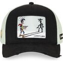 cappellino-trucker-nero-e-bianco-lucky-luke-lck3-flub-di-capslab