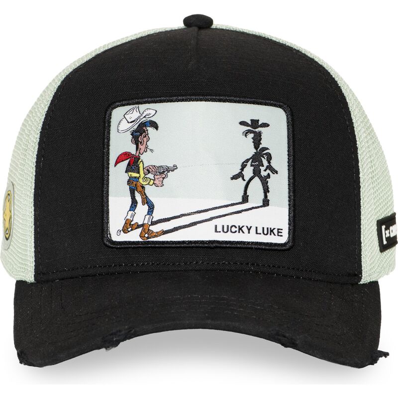 cappellino-trucker-nero-e-bianco-lucky-luke-lck3-flub-di-capslab