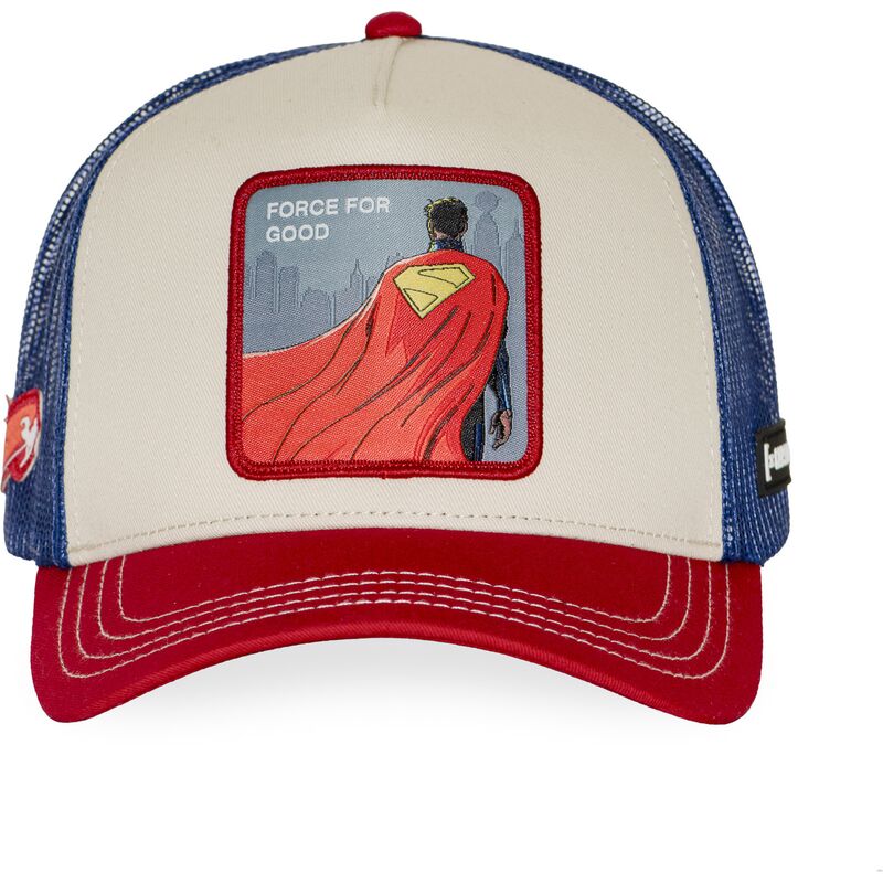 cappellino-trucker-multicolore-superman-force-for-good-dc12-abovb-dc-comics-di-capslab cappellino-trucker-multicolore-superman-force-for-good-dc12-abovb-dc-comics-di-capslab