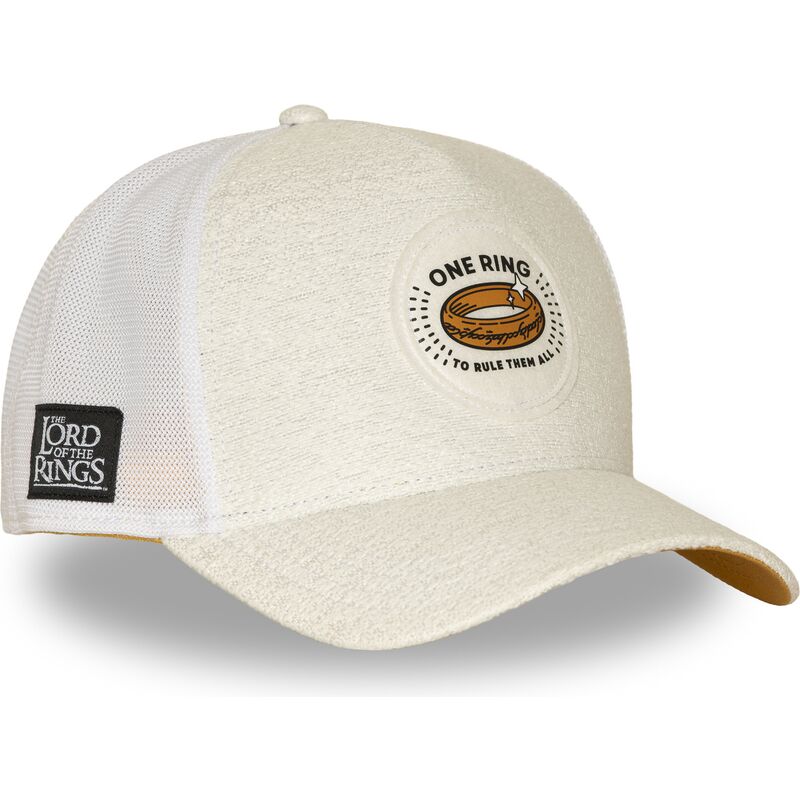 cappellino-trucker-crema-e-bianco-anello-unico-lotr2-pctrinb-il-signore-degli-anelli-di-capslab cappellino-trucker-crema-e-bianco-anello-unico-lotr2-pctrinb-il-signore-degli-anelli-di-capslab