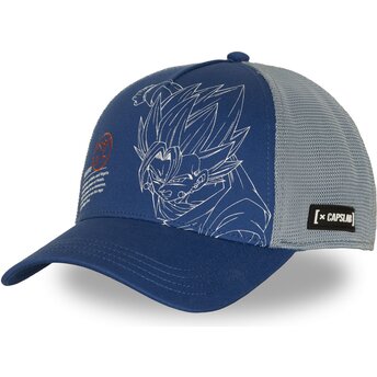 Cappellino trucker blu Vegetto DBZ11 PCBITOB Dragon Ball di Capslab