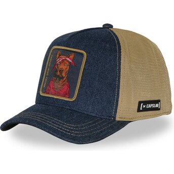 Cappello curvo multicolore snapback West Side Story WESB Hip Hop Dogz di Capslab