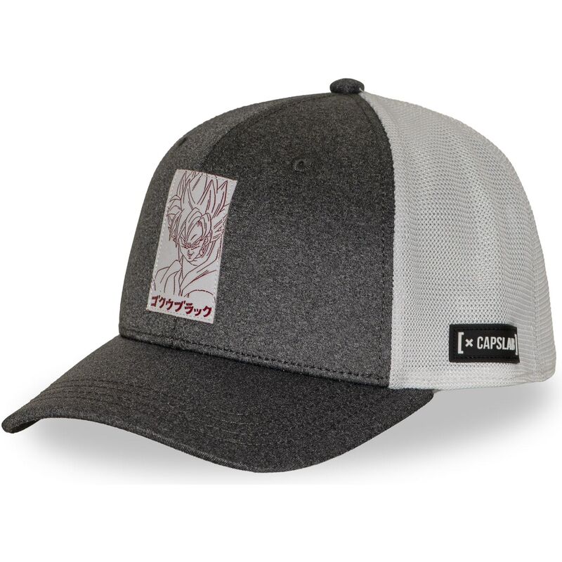 cappellino-trucker-grigio-e-bianco-goku-black-dbs8-blab-dragon-ball-di-capslab