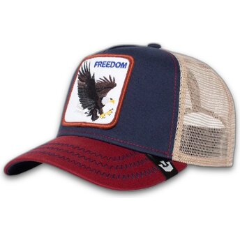Cappello curvo blu marino snapback The Freedom Eagle The Farm Goorin Bros.