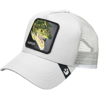 Cappello curvo grigio snapback Gator Swamp Monster Core Combo The Farm Goorin Bros.