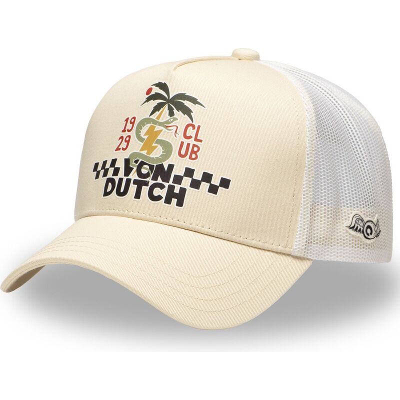 cappellino-trucker-beige-e-bianco-surf10-di-von-dutch cappellino-trucker-beige-e-bianco-surf10-di-von-dutch