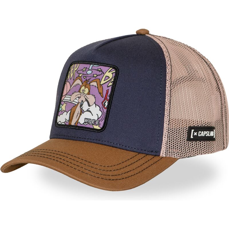 cappello-curvo-multicolore-snapback-loo13-wilb-coyote-looney-tunes-di-capslab cappello-curvo-multicolore-snapback-loo13-wilb-coyote-looney-tunes-di-capslab