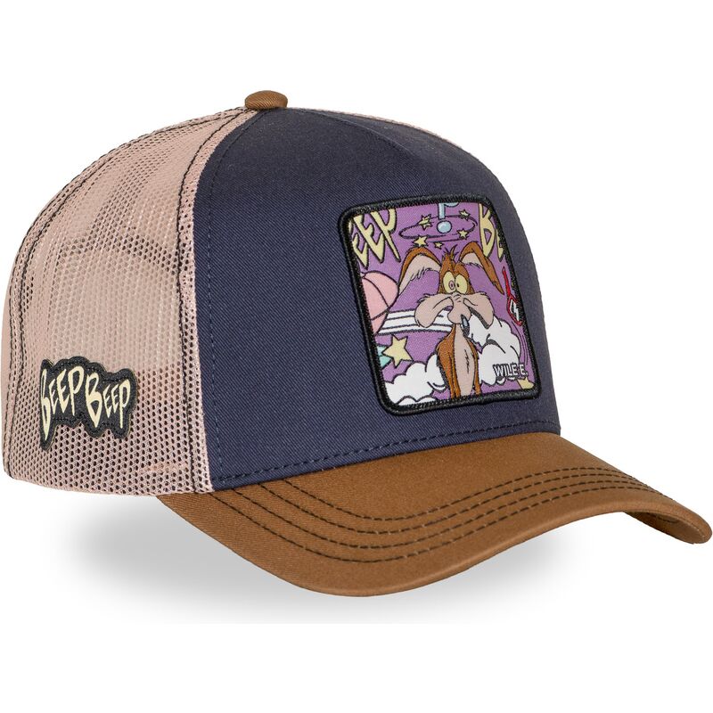 cappello-curvo-multicolore-snapback-loo13-wilb-coyote-looney-tunes-di-capslab cappello-curvo-multicolore-snapback-loo13-wilb-coyote-looney-tunes-di-capslab