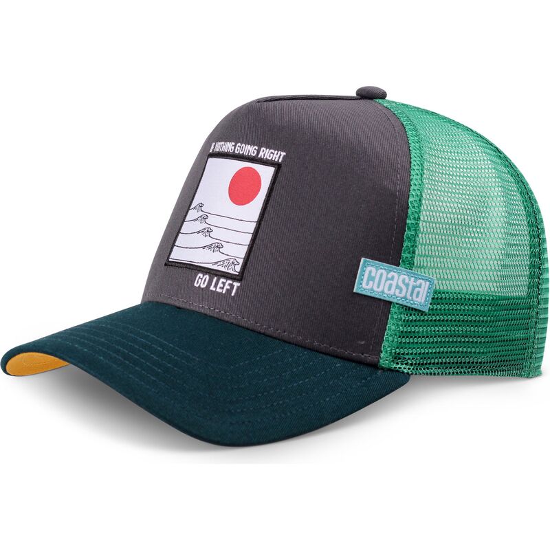 cappello-curvo-verde-snapback-go-left-hft-di-coastal