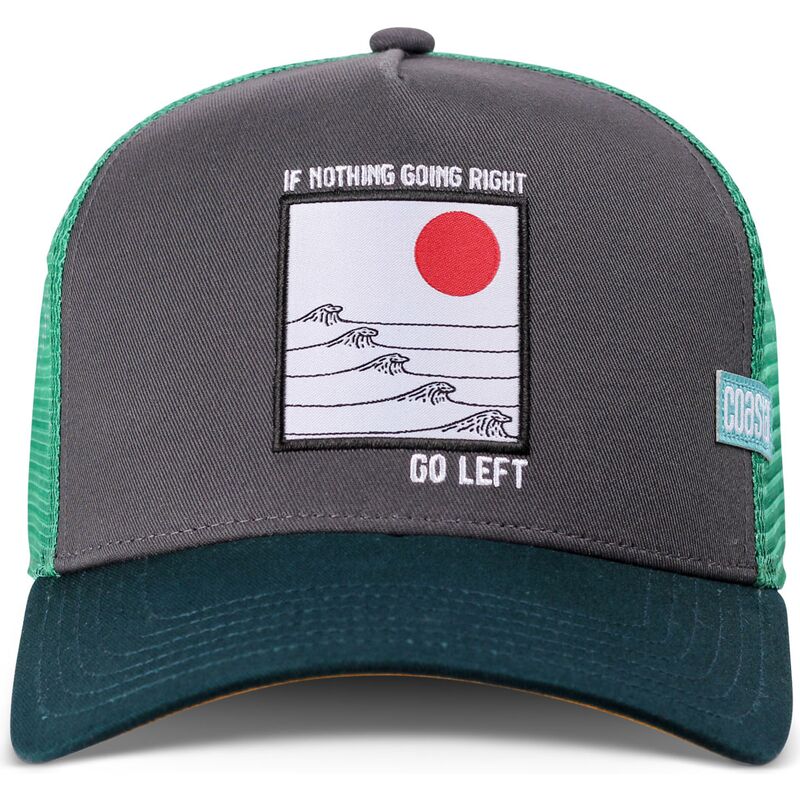 cappello-curvo-verde-snapback-go-left-hft-di-coastal