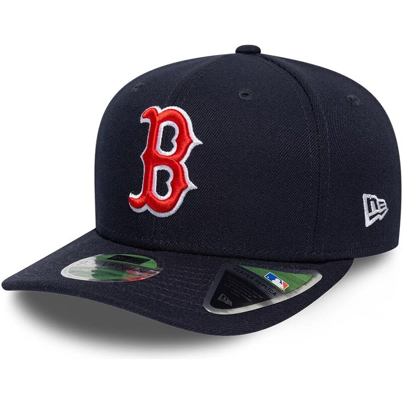 cappello-curvo-blu-marino-snapback-9seventy-stretch-snap-player-replica-dei-boston-red-sox-mlb-di-new-era