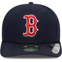 cappello-curvo-blu-marino-snapback-9seventy-stretch-snap-player-replica-dei-boston-red-sox-mlb-di-new-era